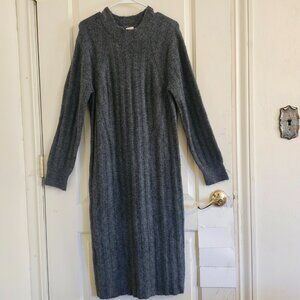 A New Day Womens Sweater Dress Grey Sz M